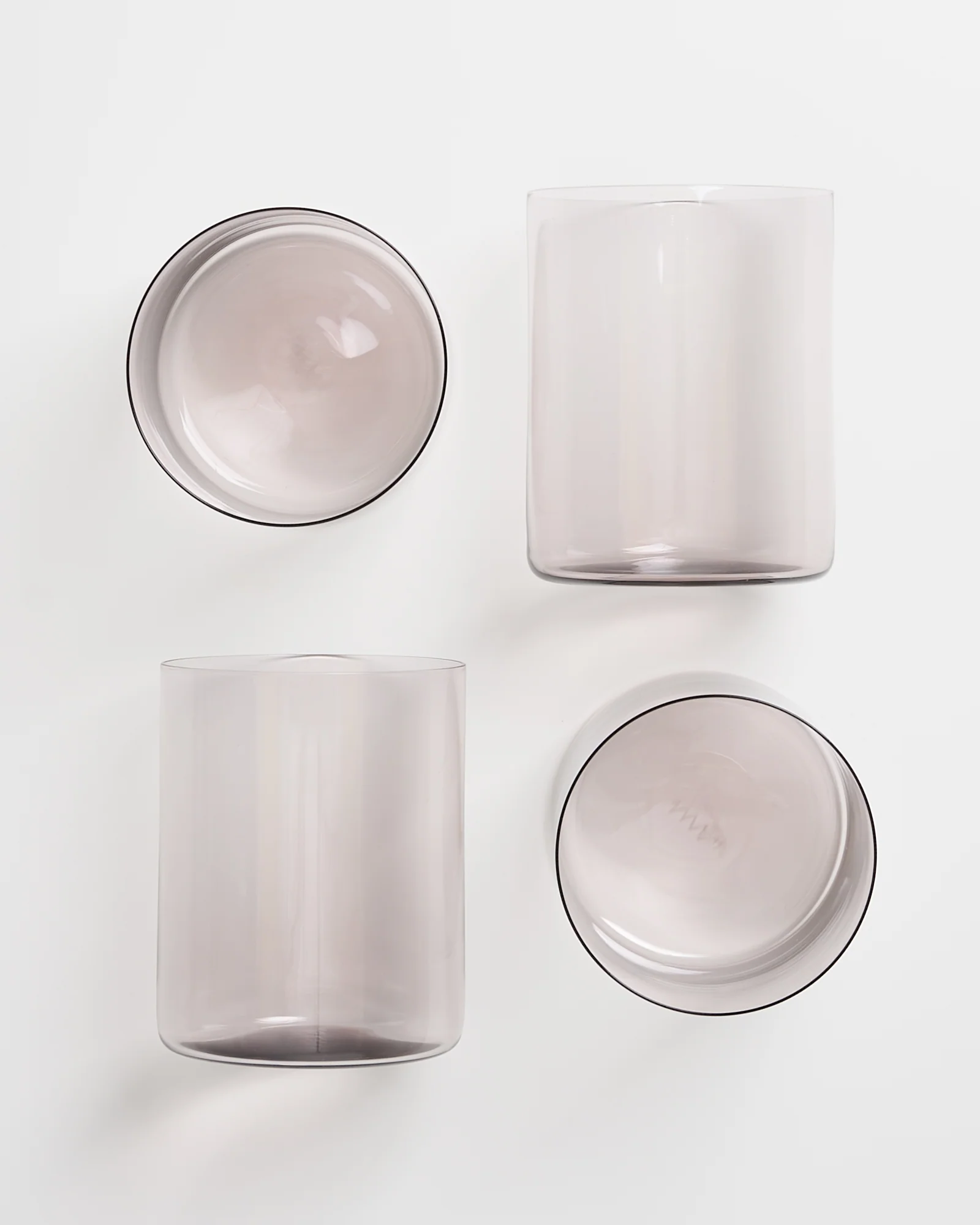 Joia Glas groß grau 4er-Set - Image 3