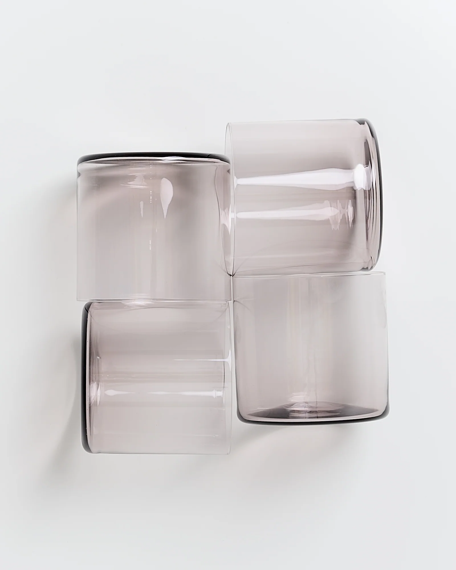 Joia Glas klein grau 4er-Set - Image 4