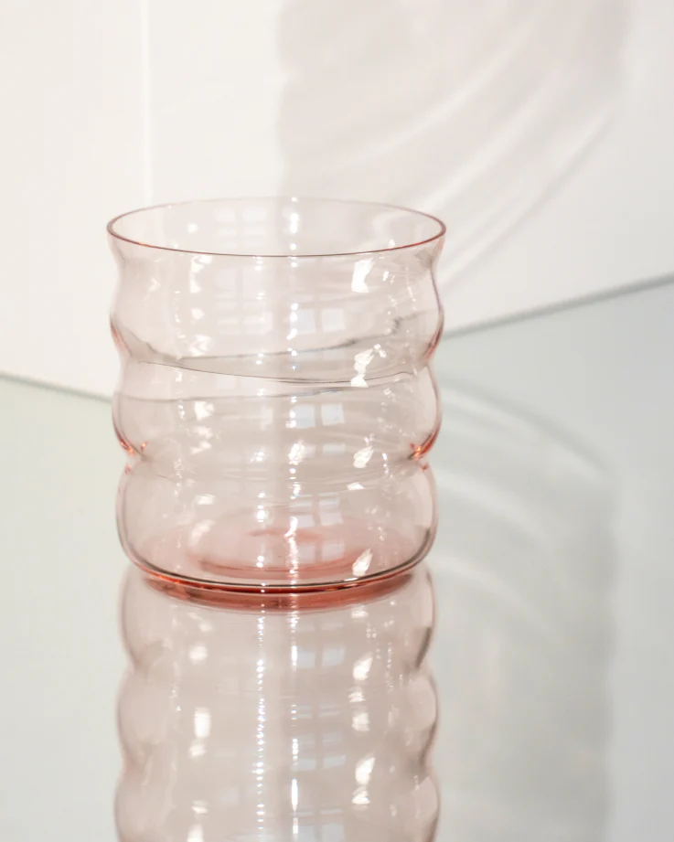 Joia Glas klein bubble rosé - Image 3