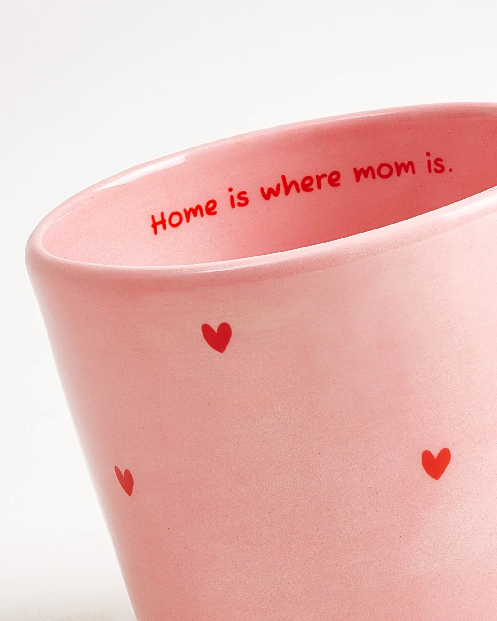 Lira Tasse groß Herz rosa rot - Image 3