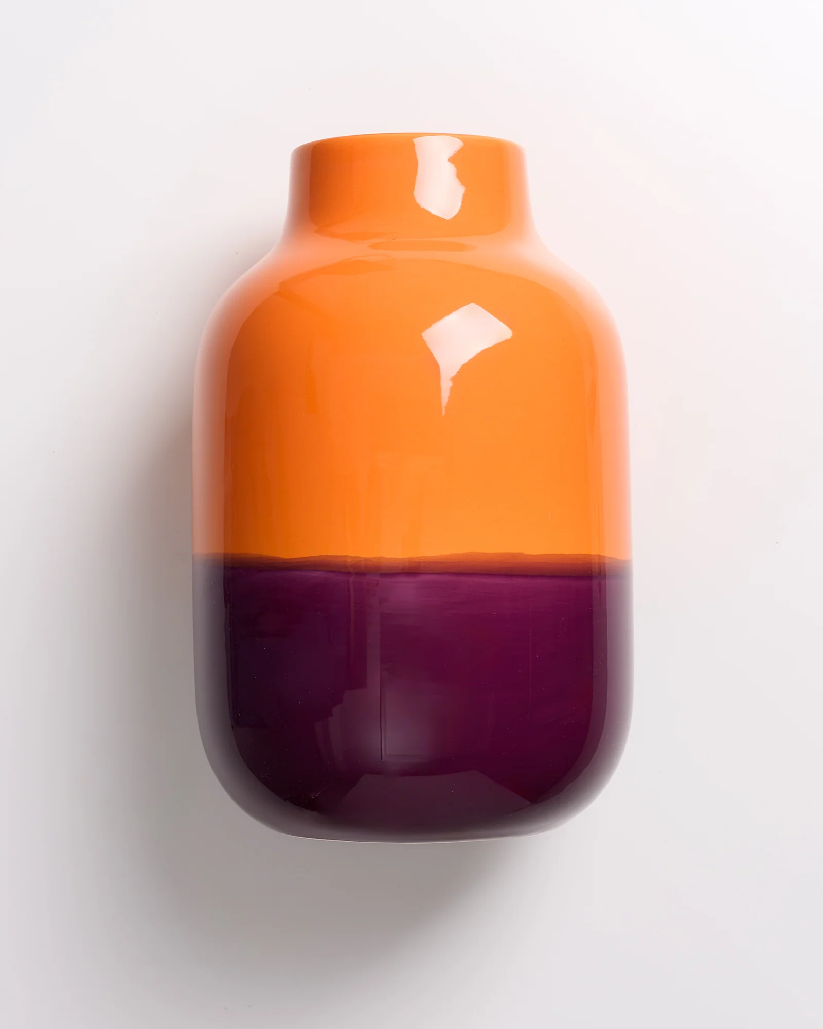 Nuno Vase L orange lila - Image 6