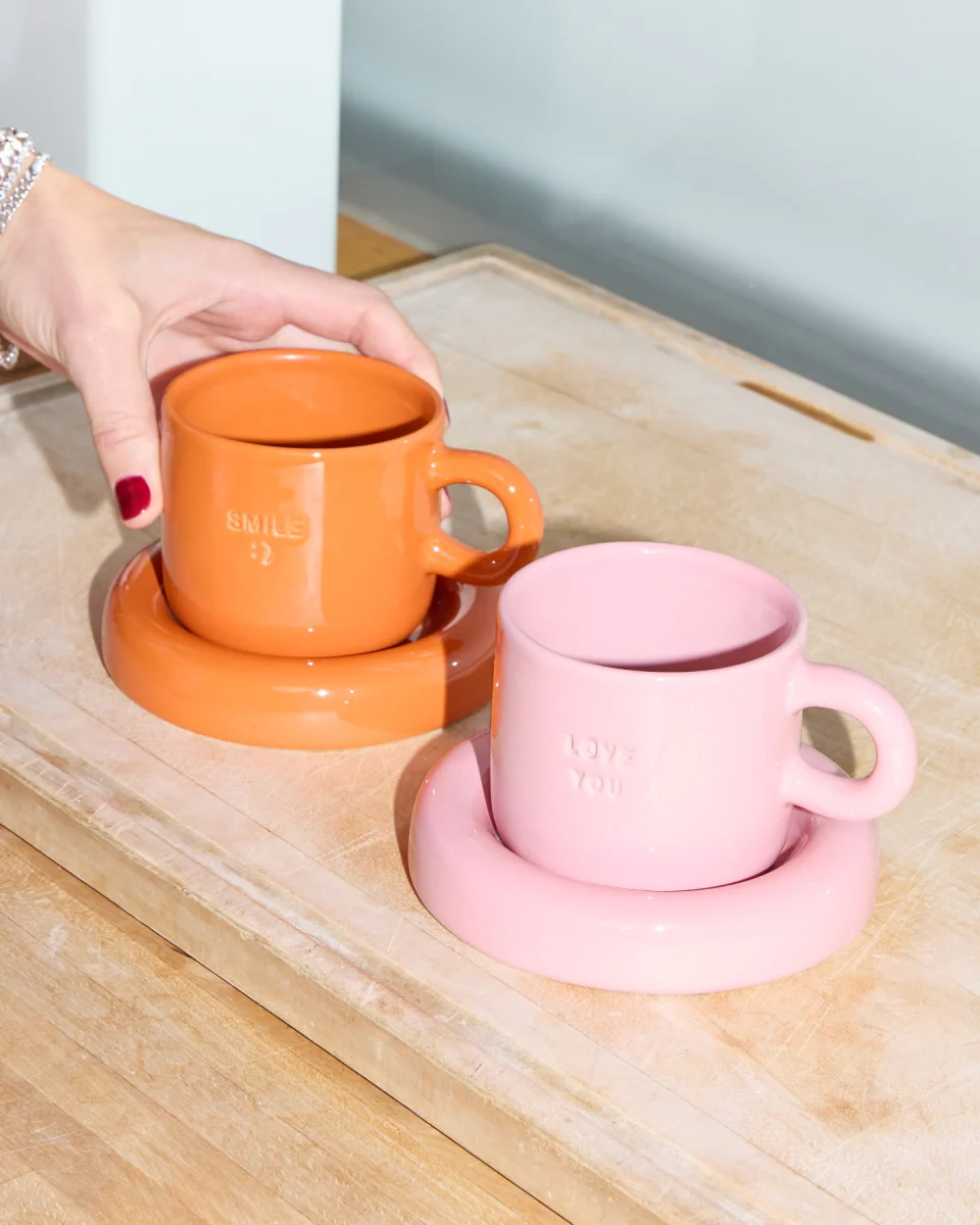 Seia Geschenk-Set Love Smile rosa orange 3-teilig - Image 4