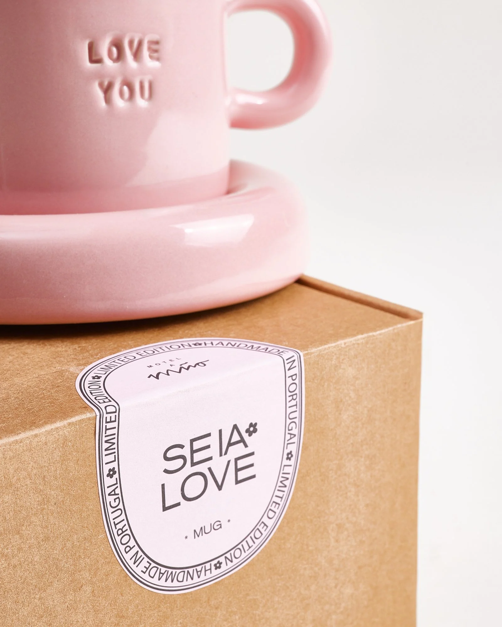 Seia Geschenk-Set Love Smile rosa orange 3-teilig - Image 6